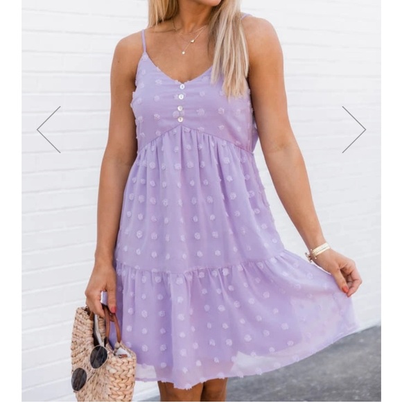 Pink Lily Dresses & Skirts - Pink lily purple spring time dress